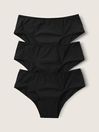Black Hipster Period Pant Knickers Multipack, Hipster