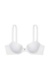 White Smooth Lightly Lined Demi Bra