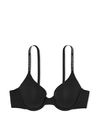 Black Smooth Lightly Lined Full Cup Bra