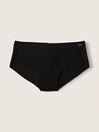Pure Black Hipster Smooth No Show Knickers, Hipster