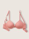 French Rose Pink Smooth Multiway Strapless Push Up Bra