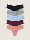 Nude Thong Smooth No Show Knickers Multipack, Thong