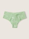 Soft Jade Shine Constellation Green No-Show Cheekster Knickers