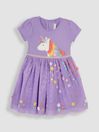 Lilac Pretty Unicorn Tulle Party Dress