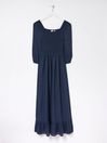 Blue Adele Midi Dress