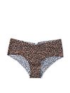 Sweet Praline Cheetah Brown Smooth No Show Cheeky Knickers