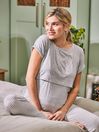 Marl Maman Maternity & Nursing Pyjama Set