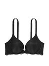 Black Smooth Dream Angels Bra, Lightly Lined Full Cup