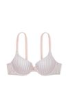 Simple Stripe Pink Body by Victoria Bra, Lightly Lined Full Cup