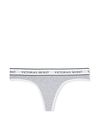 Purple Stretch Cotton Logo Knickers, Hipster