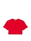 Red Pepper Super Soft Micro Fit Stretch Cropped T-Shirt
