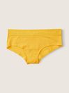 Stretch Cotton Cotton Logo Hipster Knickers