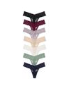 Black/Nude/Red/Pink/Leopard The Lacie Knickers Multipack, Thong