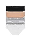 Stretch Cotton Stretch Cotton Logo Multipack Knickers