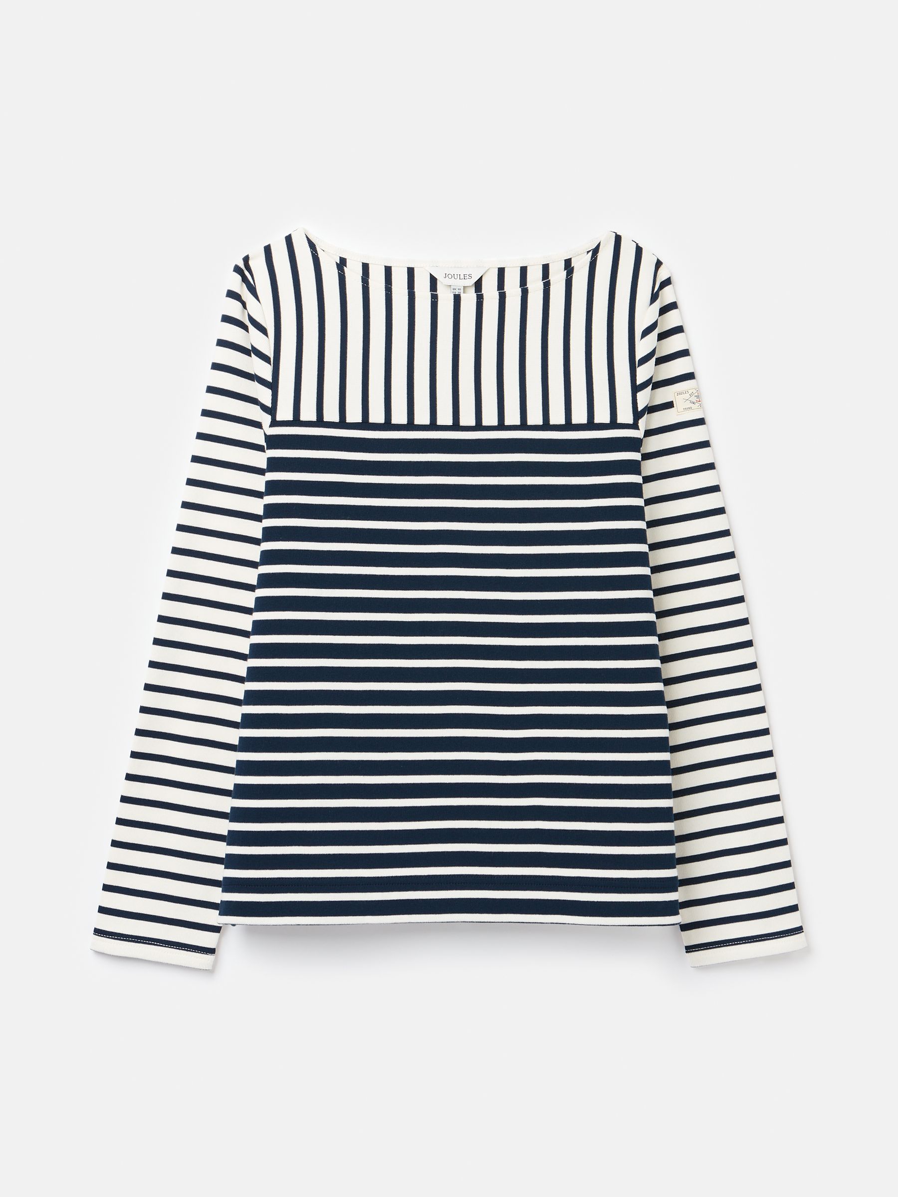 Navy & Cream Multi Striped
