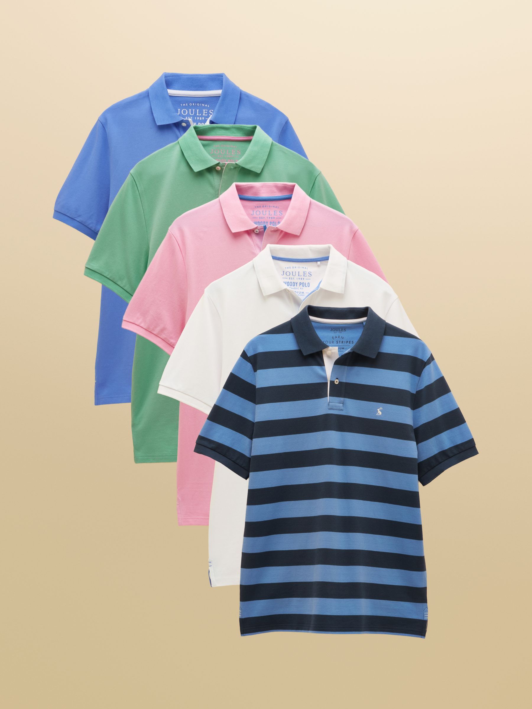 Green/Pink/Blue/White