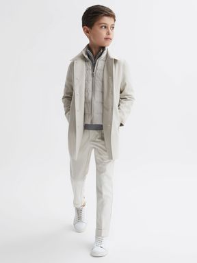 Reiss Perrin Mac With Removable Zip-Neck Insert