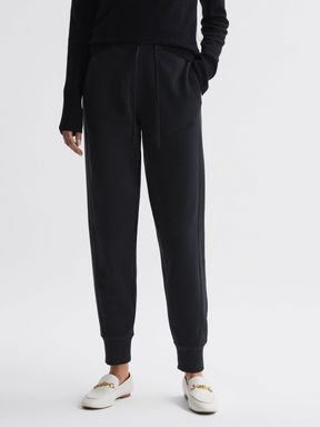 Reiss Bronte Cotton Drawstring Cuffed Joggers