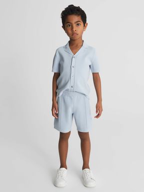 Reiss Latin Junior Jogger Style Stretch Shorts