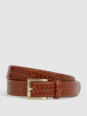 Reiss Albany Leather Belt