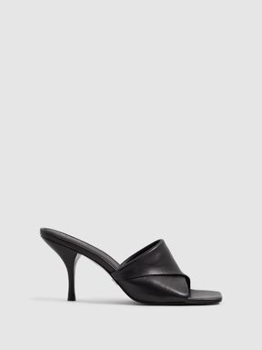 Reiss Beaumont Folded Mules