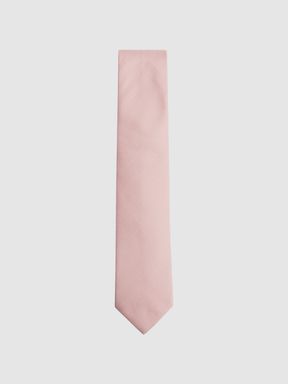 Reiss Ceremony Textured Silk Tie