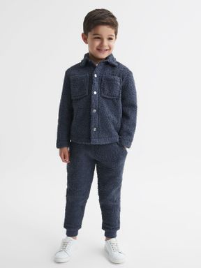 Reiss Edward Boucle Drawstring Joggers