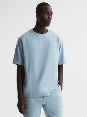 Reiss Tate Oversized Garment Dye T-Shirt