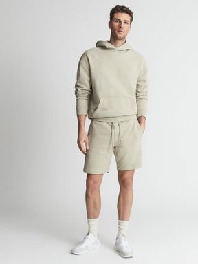 Reiss Henry Garment Dye Jersey Shorts