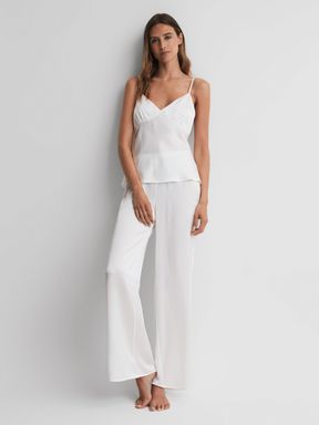 Reiss Maison Essentiele Silk Lounge Pants