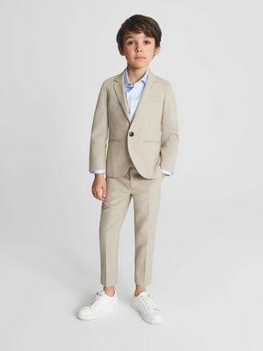 Reiss Fine Junior Modern Fit Wool Trousers