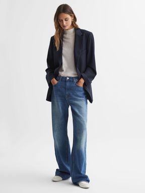 Blazer Reiss Fiona droit oversize