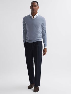 Reiss Earl Merino Wool Jumper