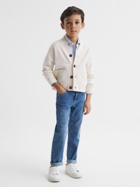Reiss Chile Wool Blend Cardigan