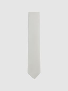 Reiss Ceremony Textured Silk Tie