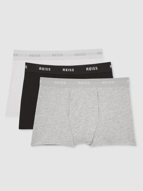 Reiss Heller Organic Cotton Boxers 3 Pack