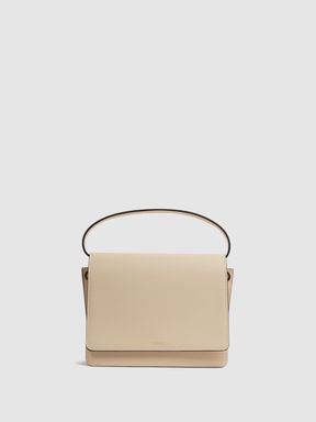 Reiss Daphne Leather Concertina Cross-Body Bag