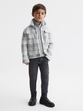Reiss Titan Checked Overshirt