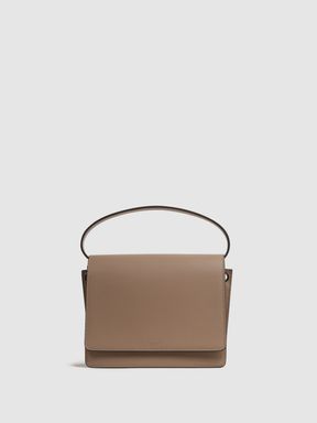 Reiss Daphne Leather Concertina Cross-Body Bag