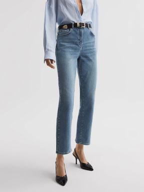 Reiss Phillipa boyfriend-jeans met rechte pijpen