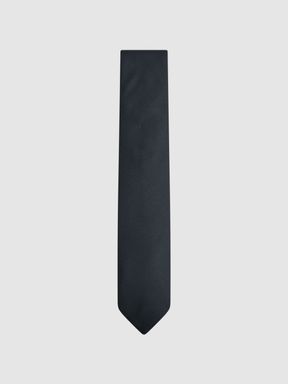 Reiss Ceremony Textured Silk Tie