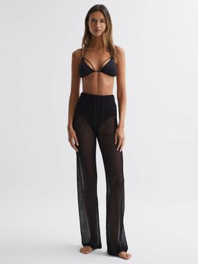 Reiss Calvin Klein Ondergoed - Gebreide broek met hoge taille