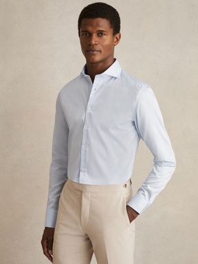 Reiss Storm Two-Fold Cotton Shirt