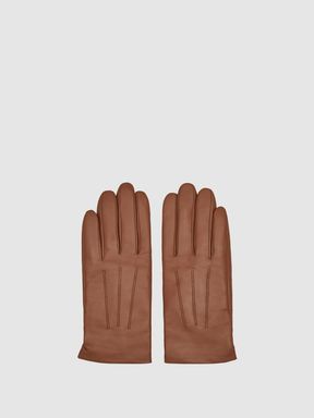 Reiss Gabrielle Leather Gloves