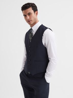 Reiss Hope Modern Fit Travel Waistcoat