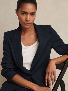Reiss Gabi Tailored Single Breasted Suit Blazer