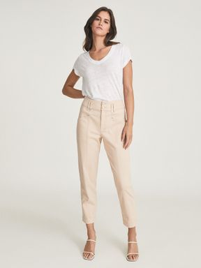 Reiss Baxter Relaxed Tapered Fit Trousers