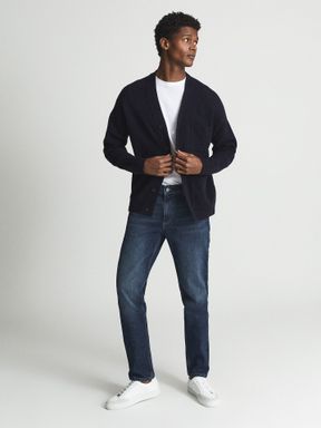 Reiss Walsh Slim Fit Washed Jeans