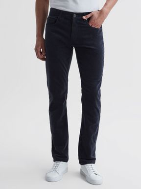 Paige High Stretch Slim Fit Corduroy Jeans