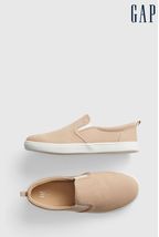 Gap Beige Slip On Sneakers